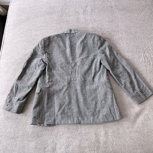 Christian Dior Plaid Jeunne Homme Sportif Blazer Size XS Paris Old Money - Picture 3 of 10